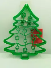 10" OVERSIZED JUMBO COOKIE CUTTER NEW W/ TAG CHRISTMAS TREE SHAPE HOLIDAY BAKING