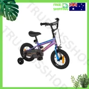 Neochrome Kids Bike 30cm Steel Frame Removable Training Wheels Adjustable Seat 3