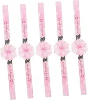 TEMPNAP 20 Sheets Self Adhesive Floral Sealing Stickers for Baking Decorative Envelope Seal Labels for Pastry Packing Creative Dessert Packing Decals Total