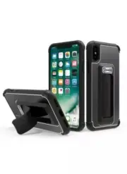 Scooch wingman protection iPhone Case For XR.Black