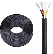 328FT Multi-core PVC Cable 16AWG-22AWG PVC Sheathed Electronic Wire UL Certified Rated Voltage 300V(20AWG,2C)