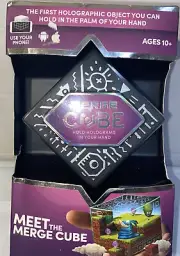 MERGE CUBE AR VR Augmented Reality Virtual Reality Interactive Hologram