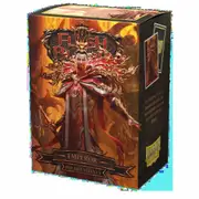 Matte Dragon Shield Art Sleeves, Box 100 - Flesh and Blood Emperor
