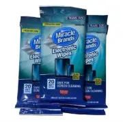 5 Miracle Brands Electronic Wipes
