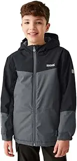 [REGATTA] Childrens/Kids Highton V Padded Jacket (UK Size: 9-10 Years) (Seal Grey/Black)