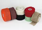 2" Wired Edge Burlap Ribbon - 10 Yard Roll