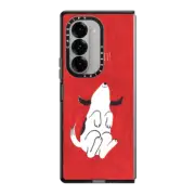 Galaxy Z Fold6 Impact Case Puppy on Red