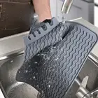 Dish Drying Mat with Unique Texture NonSlip Silicone for Easy Cleaning