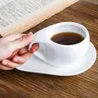NEW Porcelain Cup Saucer set European Style Espresso Coffee Tea Ceramic Mug