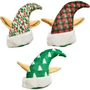 Spot Holiday Elf Hat Assortment 6 Inches; Assorted