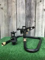 DELUXE SPRINKLER BASE W/ NEW 3/4" VYRSA DBL NOZ ADJ IMPACT SPRINKLER N WOBBLER