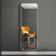 Wall-Mounted Vanity Mirrors, Bathroom Mirror, Wall-Mounted Mirrors, Bathroom Wall Mirror A96 (C White, 120X30CM)