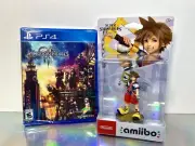 2024 Super Smash Bros Ultimate SORA Amiibo & Kingdom Hearts III (PS4) Bundle!