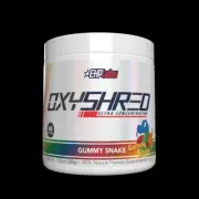 EHPlabs OxyShred Thermogenic Fat Burner Boost Metabolism Gummy Snake