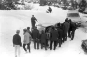 Simo Lampinen Mike Wood BMC Cooper S 1967 Rally Car Old Photo