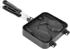OVNSHVN Taiyaki Double Fish Shaped Hot Dessert Waffle Cake Maker Pan Japanese Pa