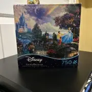 Disney Thomas Kinkade Cinderella 750 Puzzle