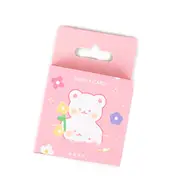 46 pcs/box Cute Bear flower Decorative Stationery mini Stickers set Scrapbooking DIY Diary Album Stick Lable