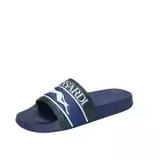 Men's Shoes TRUSSARDI 41 Eu Sandals Blue Plastic Green EY246-41