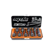 SP Tools 9Pcs 1/2" Drive Inhex Impact Socket Set - SAE Chrome Molybdenum