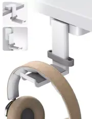 PC Gaming Headset Hook Holder Hanger Mount Stand Under Desk Clamp for Headphone