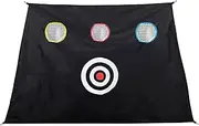 Golf Practice Net | Golf Hitting Cloth | Chipping Tool Driving Training Striking Aids for Men Dad Backyard Indoor Driving Range