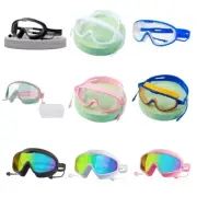 Swimming Goggles Large Frame Water Pool Goggles for Toddlers Kids Youth Adults