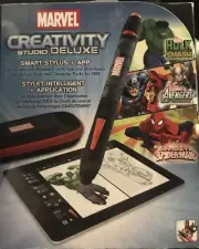 MARVEL Creativity Studio Deluxe Smart Stylus & App iPad Hulk Avengers Spider-Man