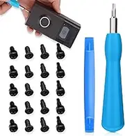 Video Doorbell Screwdriver, T6 and T15 Torx Screwdrivers Tools, Double-Ended Screwdriver Bits with Handle, Battery Replacement, WiFi Password Reset,(Blue)