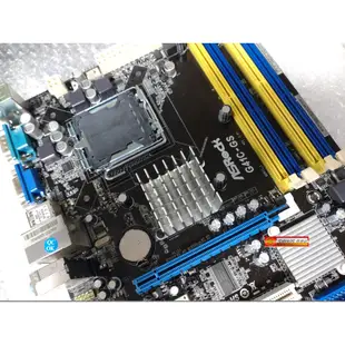 華擎 ASROCK G41C-GS R2.0 775腳位 內建顯示 G41晶片 2組DDR2 2組DDR3 4組SATA