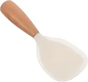 GARVALON Rice Scoop Kitchen Paddle Heat Resistant Serving Spoon for Easy Use Cleaning Reusable Tableware for Rice Cooking and Serving Semi Transparent