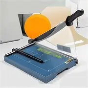 Paper Cutter Paper Trimmer, Length Clamp, Adjustable Guide, Metal Base Gridlines, Guillotine Paper Cutter Paper Cutter Guillotine Paper Trimmer
