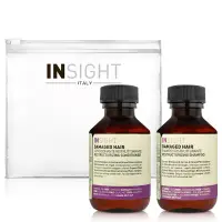 在飛比找博客來優惠-INSIGHT 茵色 三麥胚芽彈力旅行組(洗髮精100ml+