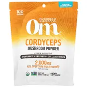 Om Mushrooms, Mushroom Powder, Cordyceps, 7.05 oz (200 g)