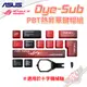 華碩 ASUS ROG Dye-Sub PBT 熱昇華 增補鍵 PC PARTY