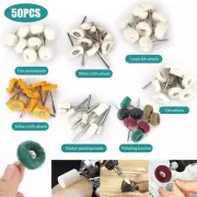 58PCS Mini Abrasive Polishing Wheel Buffing Grinding Rotary Tool Kit for Dremel