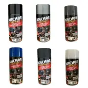 ANCHOR High Heat Range Spray Can - Hi Temp Heat Resistant Paint Assorted Colours