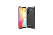 Xiaomi Mi Note 10 Lite Cover Case Brushed TPU Case - Black