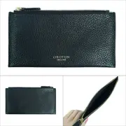 OROTON Women's Avalon Slim Pouch Envelope Wallet Leather Black NWT