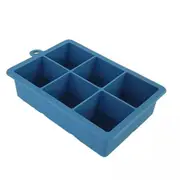 Giant Square Mold 6 Grids Silicone Ice Cube Tray