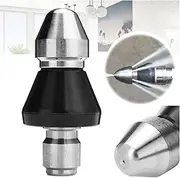 2025 Sewer Cleaning Tool High-pressure Nozzle, Drain Augers, Sewer Pipe Dredging And Cleaning Tools for Pipe Unclogging - Drain Clog Remover | Hair Clog Remover | Toilet Clog Remover (A)
