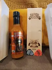 Gringo Bandito Private Reserve 2016 Hot Sauce SIGNED with Picks Limited 217/350