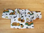 PEANUTS SNOOPY LINUS SALLY PUMPKIN HALLOWEEN SHIRT for 16" CPK Cabbage Patch Kid