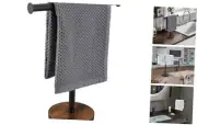 Towel Holder Stand, Countertop Hand Towel Stand for Bathroom and Kitchen, Free