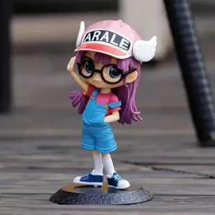 2023 Arale Arale 粉紅色頭髮智商博士 小雲娃娃裝飾模型