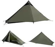 TENPLAY Ultralight Trekking Pole Tent,1 Person,Backpacking Camping Tent, Waterproof 5000mm,Easy Setup,Shelter for Camping Hiking