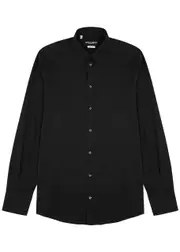 Dolce & Gabbana Stretch-cotton Shirt - Black - 16.5 16.5