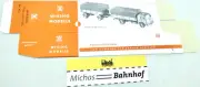 Wiking 41n Man 10.230 Trailer Truck Box Empty H0 1:87 Å