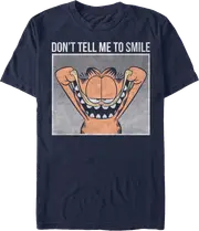 Don't Tell Me To Smile Garfield T-Shirt