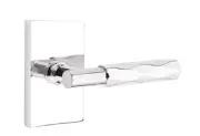 Emtek Select Dummy, Rectangular Rosette, T-Bar Stem, Tribeca Handle US26